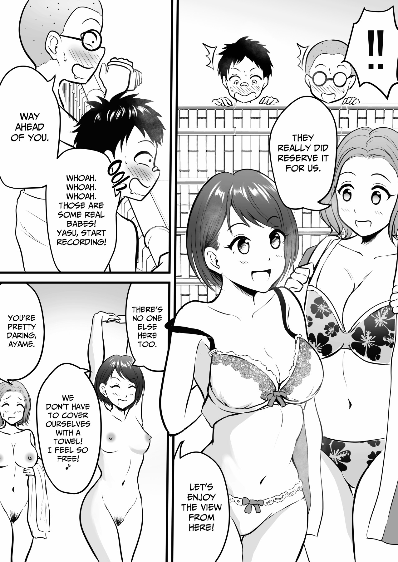 Hentai Manga Comic-The Hot Springs Inn Fap Material Gathering Mission!-Read-4